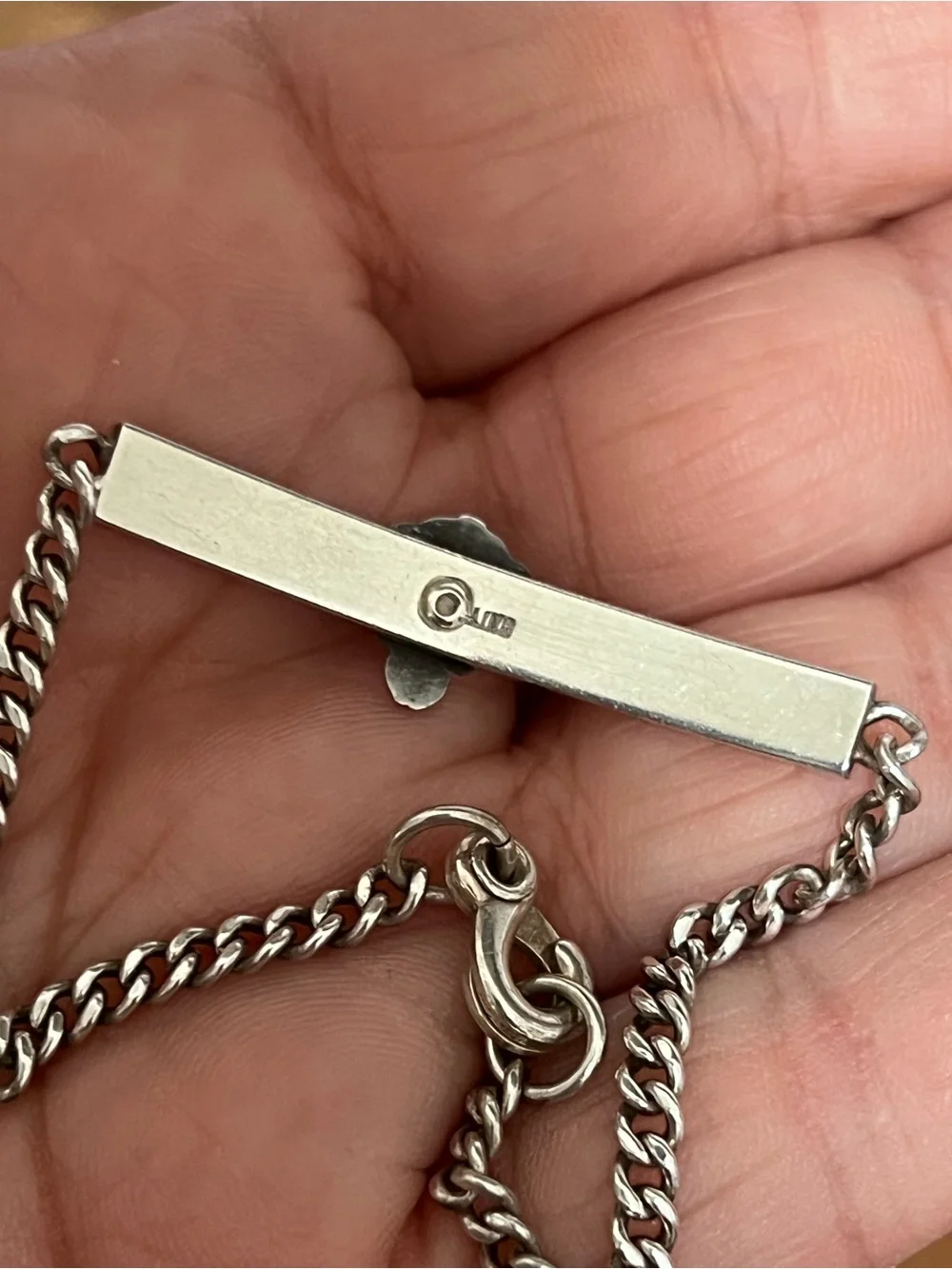 Vtg Rare Fraternity Sorority Sterling Silver 925 Bracelet Crest Shield Insignia